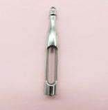 5pcs Mini Clear Resin Stopper Glass Bottles Vials Jars