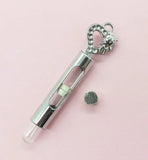 5pcs Mini Clear Resin Stopper Glass Bottles Vials Jars