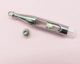 5pcs Mini Clear Resin Stopper Glass Bottles Vials Jars