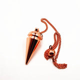 Brass Pendent Metal Dowsing Pendulum for Reiki Healing Divination