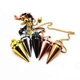 Brass Pendent Metal Dowsing Pendulum for Reiki Healing Divination