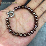 Brown Coffee Pearl Bracelet for Women