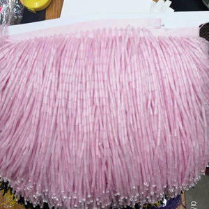 Bugle Fringe Beads Tassels Evening Dress Beading Trim DIY