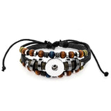 Dye Sublimation Button Bracelet for DIY Jewelry