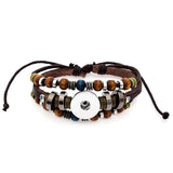 Dye Sublimation Button Bracelet for DIY Jewelry