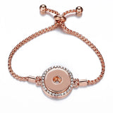 Heart Button Bracelet for Women - Sublimation DIY Jewelry