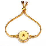 Heart Button Bracelet for Women - Sublimation DIY Jewelry