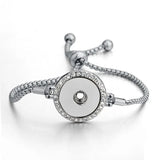 Heart Button Bracelet for Women - Sublimation DIY Jewelry