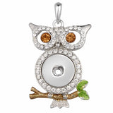 Owl Pendant Necklaces for Dye Sublimation Heat Transfer Printing