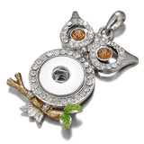 Owl Pendant Necklaces for Dye Sublimation Heat Transfer Printing