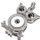 Owl Pendant Necklaces for Dye Sublimation Heat Transfer Printing