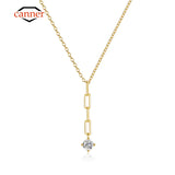 925 Silver Mini Geometric Necklace for Women