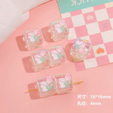 Cartoon Bunny Tulip Beaded DIY Phone Chain Bracelet Material Accessories
