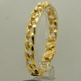 Champagne Plating Stainless Steel Chain Bracelet