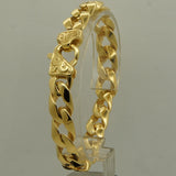 Champagne Plating Stainless Steel Chain Bracelet