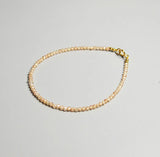 Champagne Zircon Round Faceted 2mm/3mm/4mm Beads Bracelet