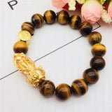Tiger Eye Stone Pixiu Bracelet Men's Bracelet