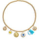 Vintage Choker Necklaces For Women with Star Pendant