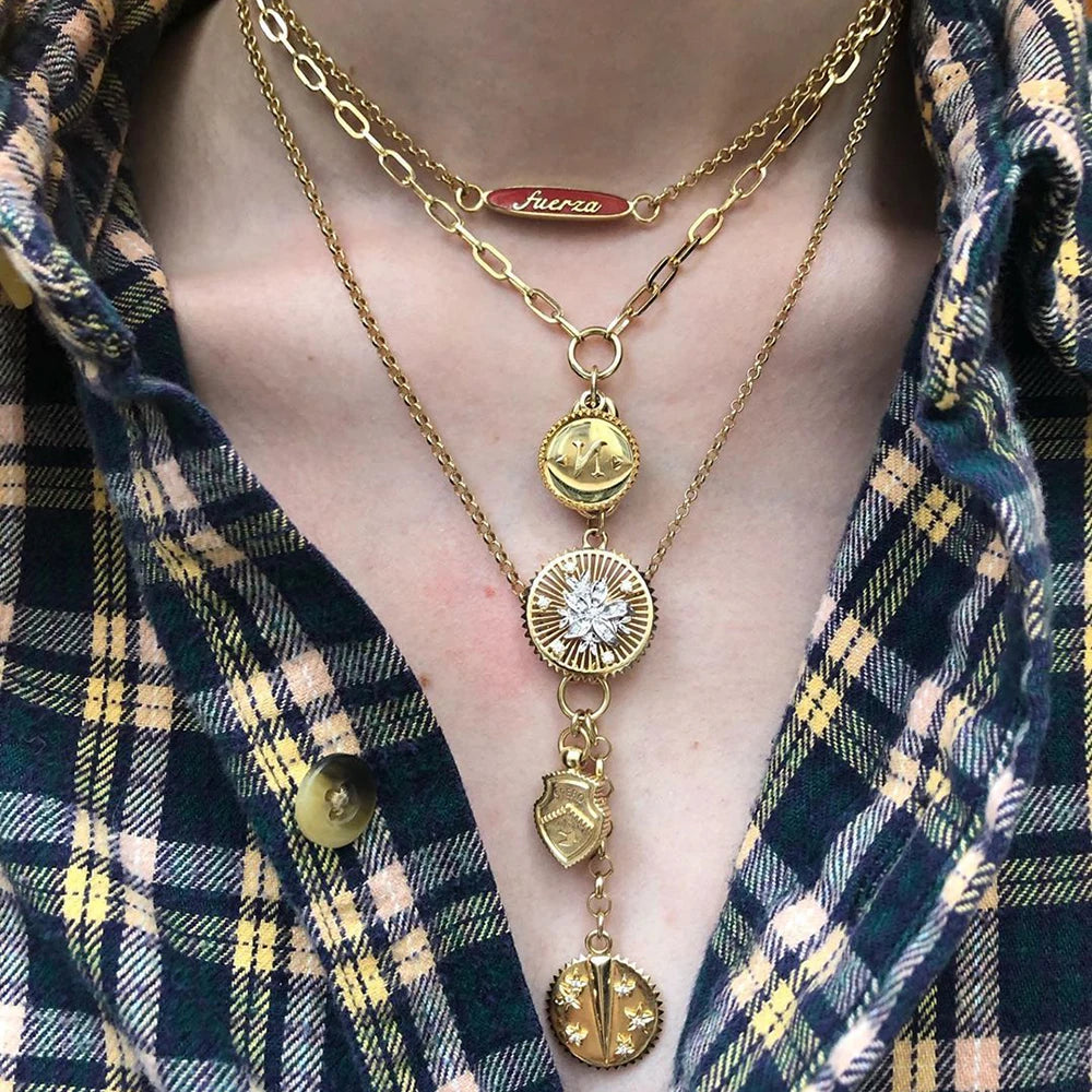 Vintage Choker Necklaces For Women with Star Pendant