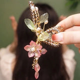 Chinese Flower Beads Hair Accessories