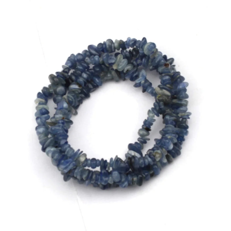 Natural Kyanite Stone Beads 34' Strand