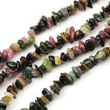 Natural Tourmaline Stone Beads DIY Loose Beads for Jewelry Making Strand