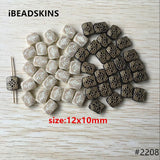 Antique Acrylic Cuboid Beads for DIY Jewelry Making