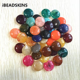22mm Acrylic Marble Effect Coin Shape Beads 190pcs/lot for DIY Jewelry Making