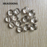 16mm/17.5mm Acrylic Flat Round Beads Clear for Jewelry Making