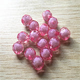Clear Acrylic Faceted Beads for Chunky Necklace - Choose Size