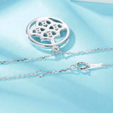 Big Tree Shape Pendant 925 Sterling Silver Bridal Jewelry