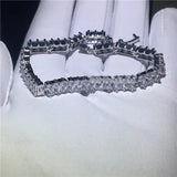 T Shape Zircon CZ Bracelet for Women