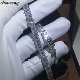T Shape Zircon CZ Bracelet for Women