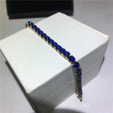 4mm AAAAA Zircon cz Silver Tennis Bracelet for Women Men
