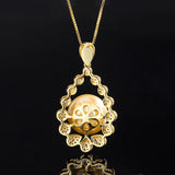 16mm South Sea Round Shell Pearl Pendant 925S