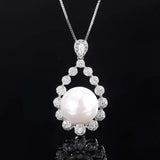 16mm South Sea Round Shell Pearl Pendant 925S