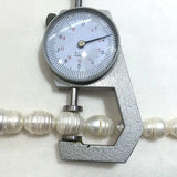 Freshwater Pearl Bracelet Semi Baroque Style Screw Thread Design