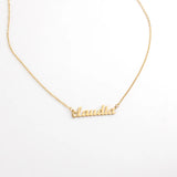 Claudia Necklace 18K Stainless Steel Women's Personalized Jewelry