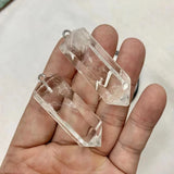 Cloudy Crystal Quartz Pendant for Women