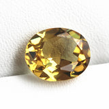 Alexandrite Faceted Beads Olive Green Loose Oval Shape DIY Jewelry