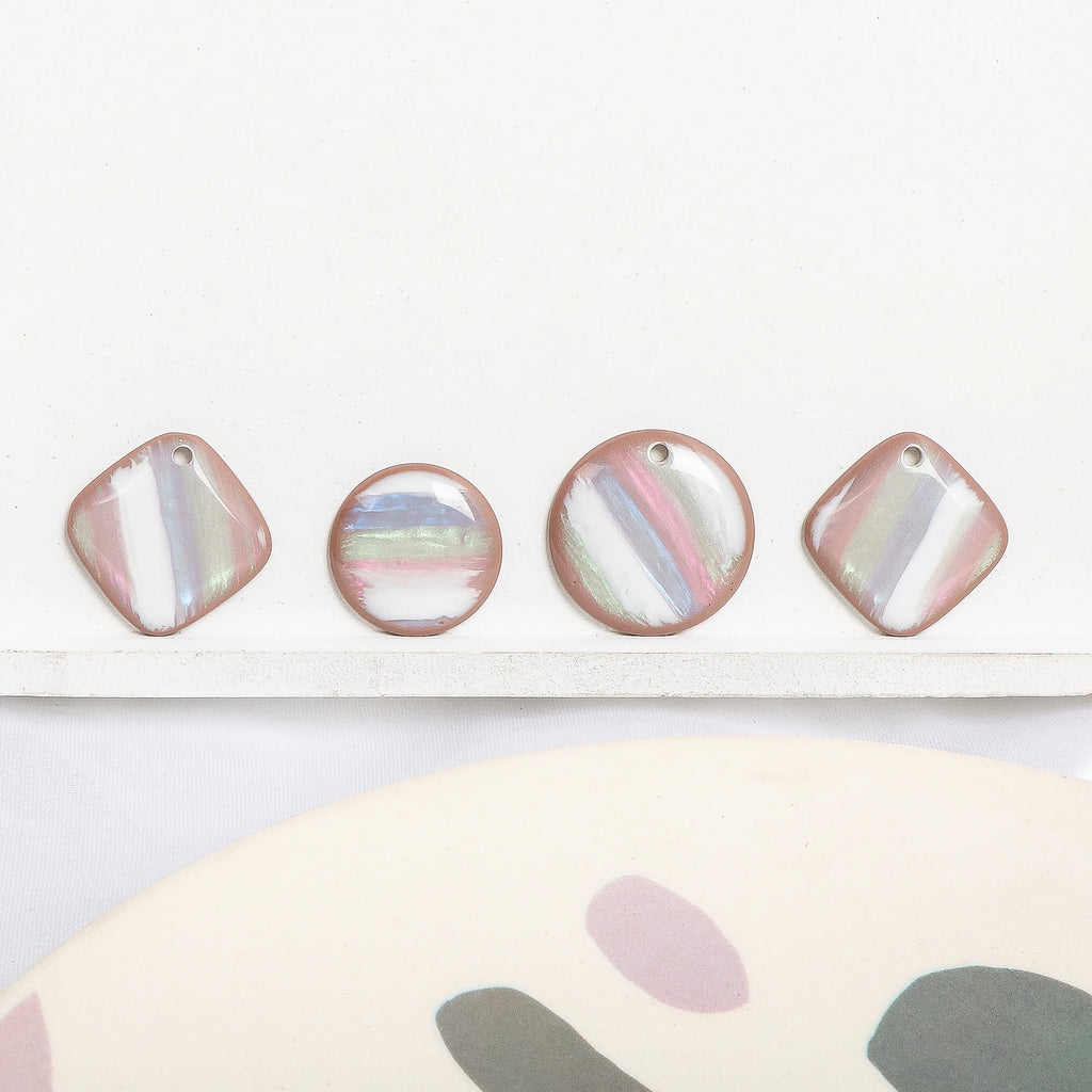 Fritillaria Resin Patch Pendant DIY Jewelry Earrings Nail Accessori