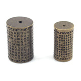 Bronze Metal Spacer Beads for Jewelry Making, DIY Loose Beads, Buddhism Design