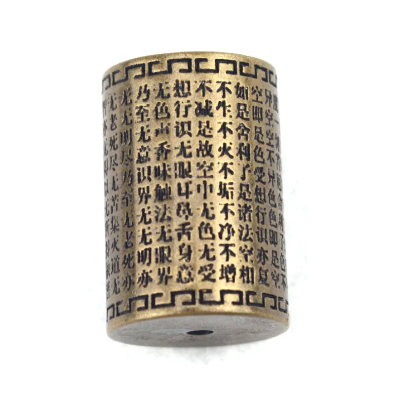 Bronze Metal Spacer Beads for Jewelry Making, DIY Loose Beads, Buddhism Design