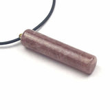 Strawberry Quartz Stone Pendant for DIY Jewelry