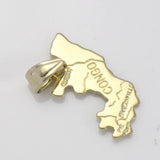 Congo Map Pendant & Necklace, Map Africa Congo Map Jewelry