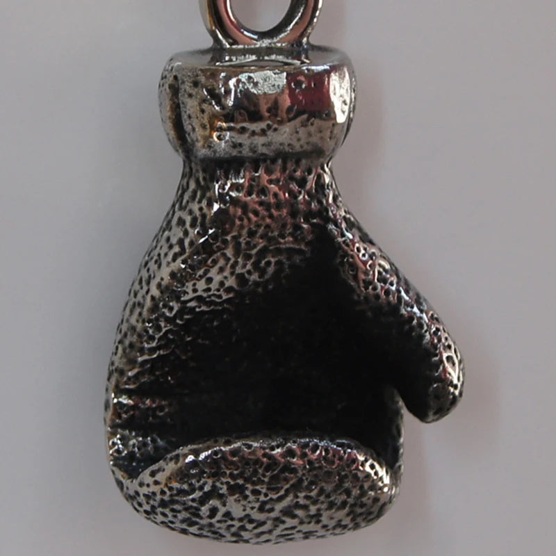 Boxing Glove Stainless Steel Pendant Necklace