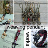 Copper Beads Bracelet Necklace Jewelry Making DIY Spacer Beads
