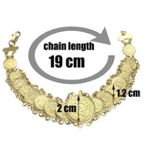 Copper Muslim Arab Ancient Coin Bracelets Bangles Islam Jewelry