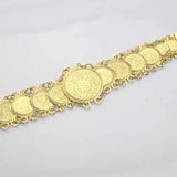 Copper Muslim Arab Ancient Coin Bracelets Bangles Islam Jewelry