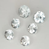 Aquamarine Round Cut 3.3-4.5mm 1ct